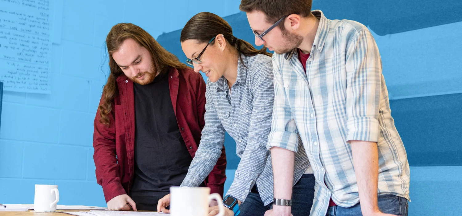 Matt, Laura and Mark