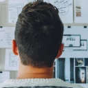website briefing ideas on a wall