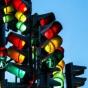 Confusion priorities traffic lights