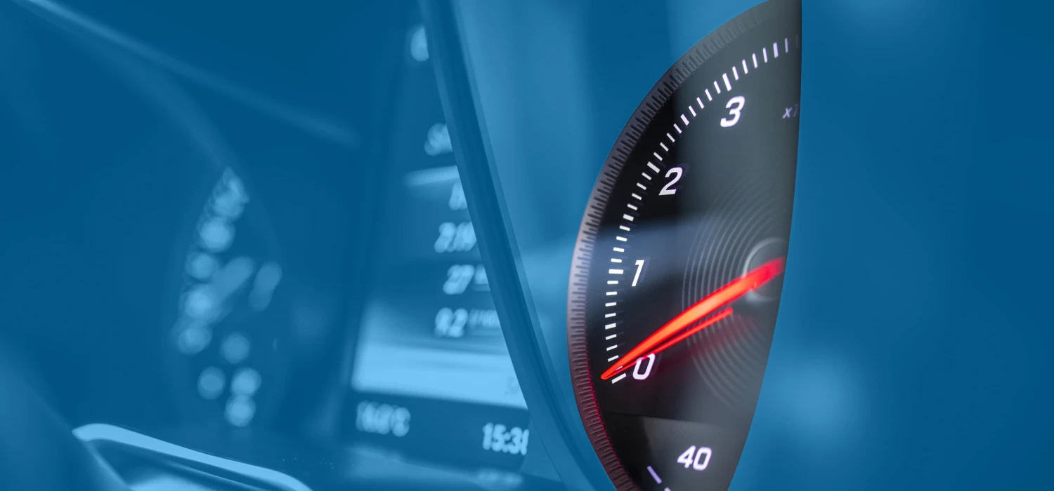 Audit dashboard header blue