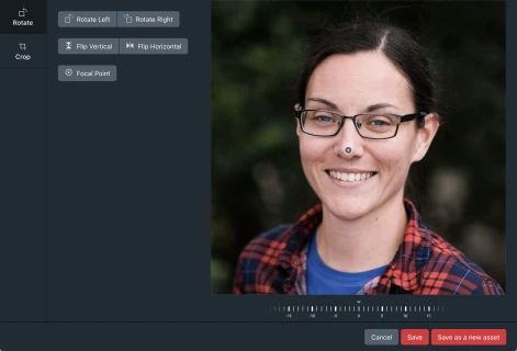 Craft CMS focal point