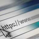 Domain name in browser