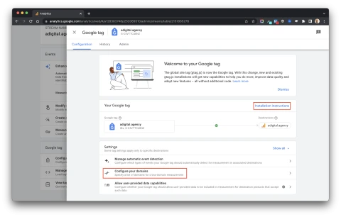 Scoreapp ga4 config step 1