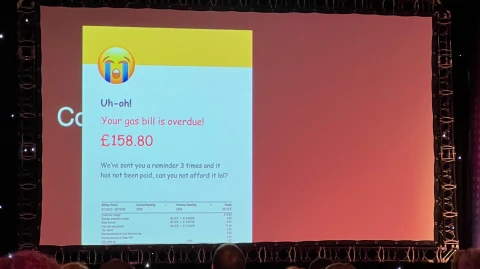 Pete Lacey Gas Bill Slide