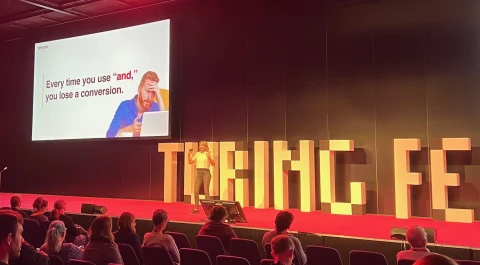 Joanna Wiebe at Turing Fest 2023