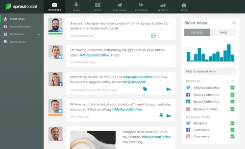 Web Engagement Smart Inbox