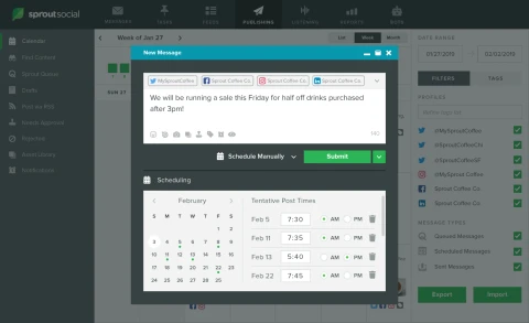 Web Publishing Calendar with Compose