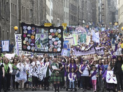 PROCESSIONS 2018 Edinburgh, an Artichoke Project Commissioned by 14-18 NOW. Photo by Lesley Martin