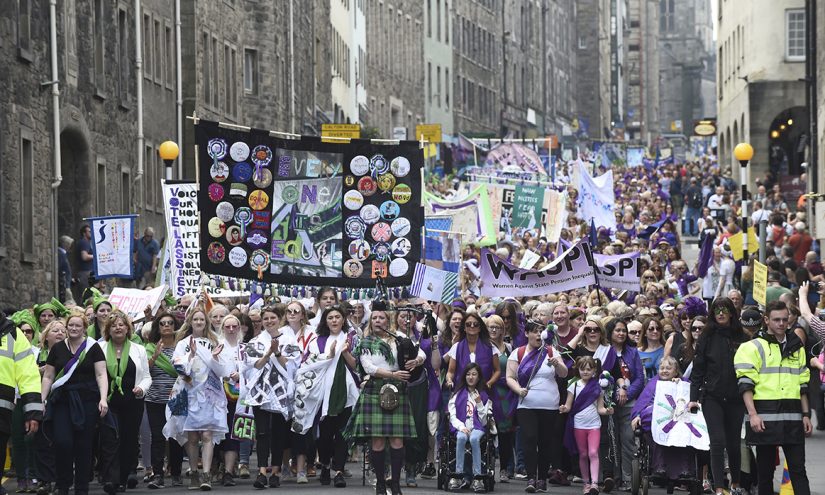 PROCESSIONS 2018 Edinburgh, an Artichoke Project Commissioned by 14-18 NOW. Photo by Lesley Martin