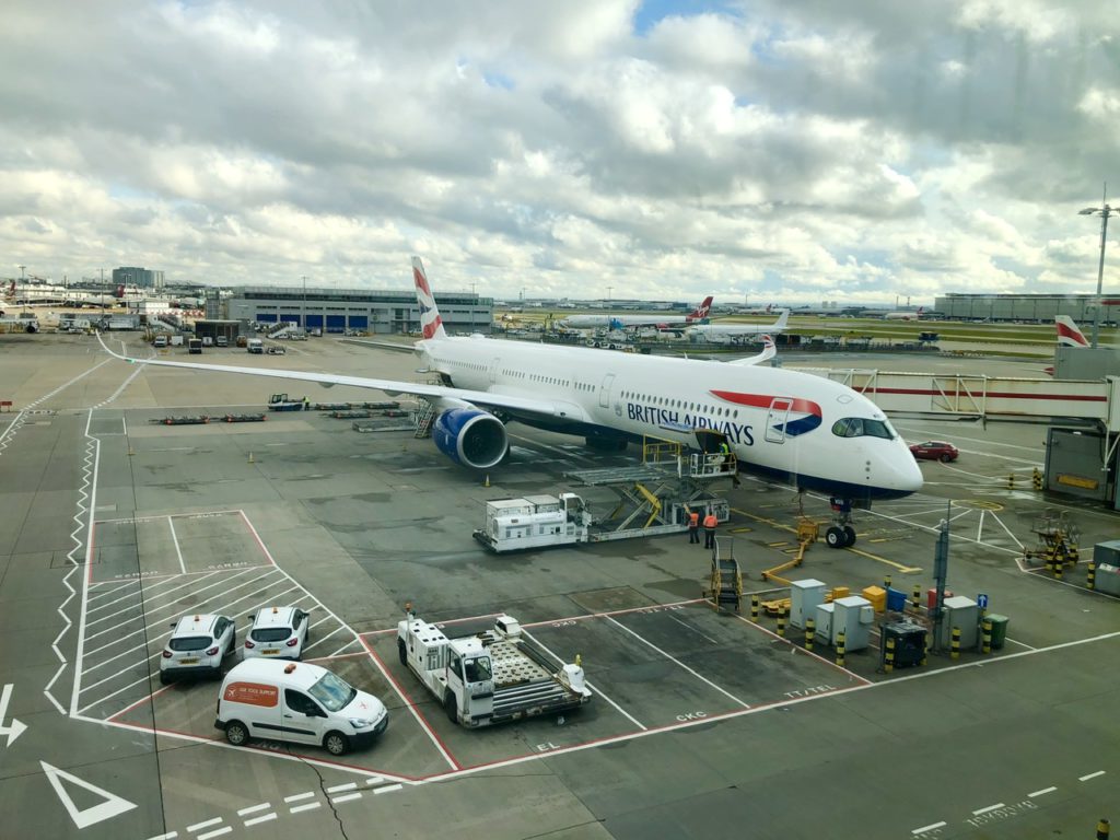 British Airways A350-1000 aircraft