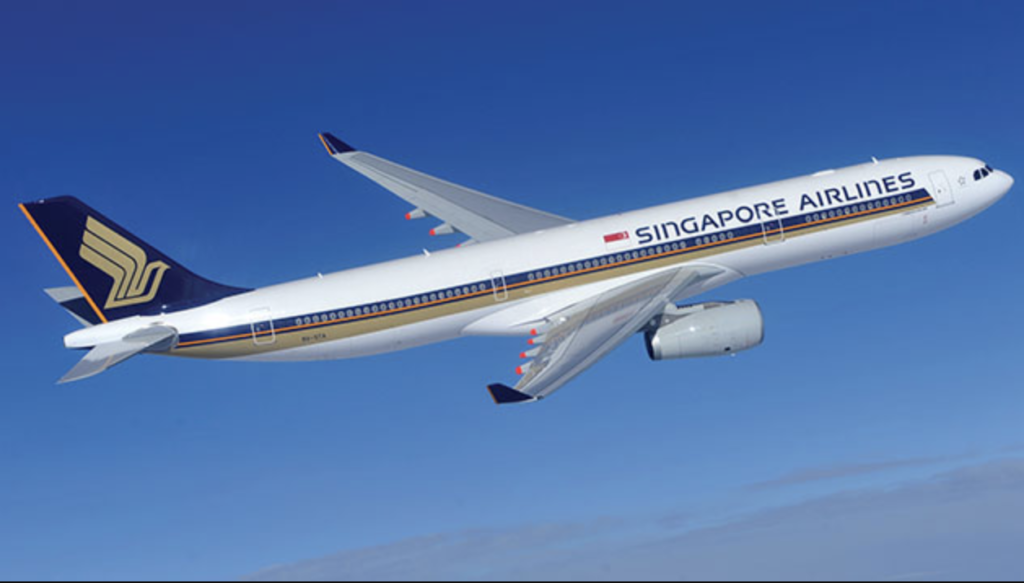 Singapore Airlines A330 aircraft