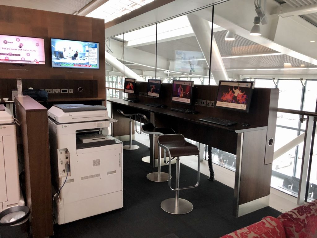 BA Club Lounge at Terminal 5B