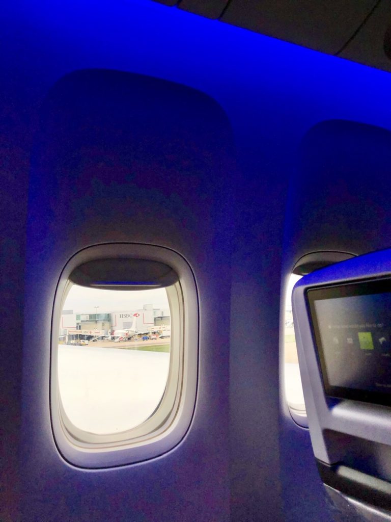 BA Premium Economy cabin