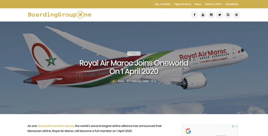 Full width images on our new website