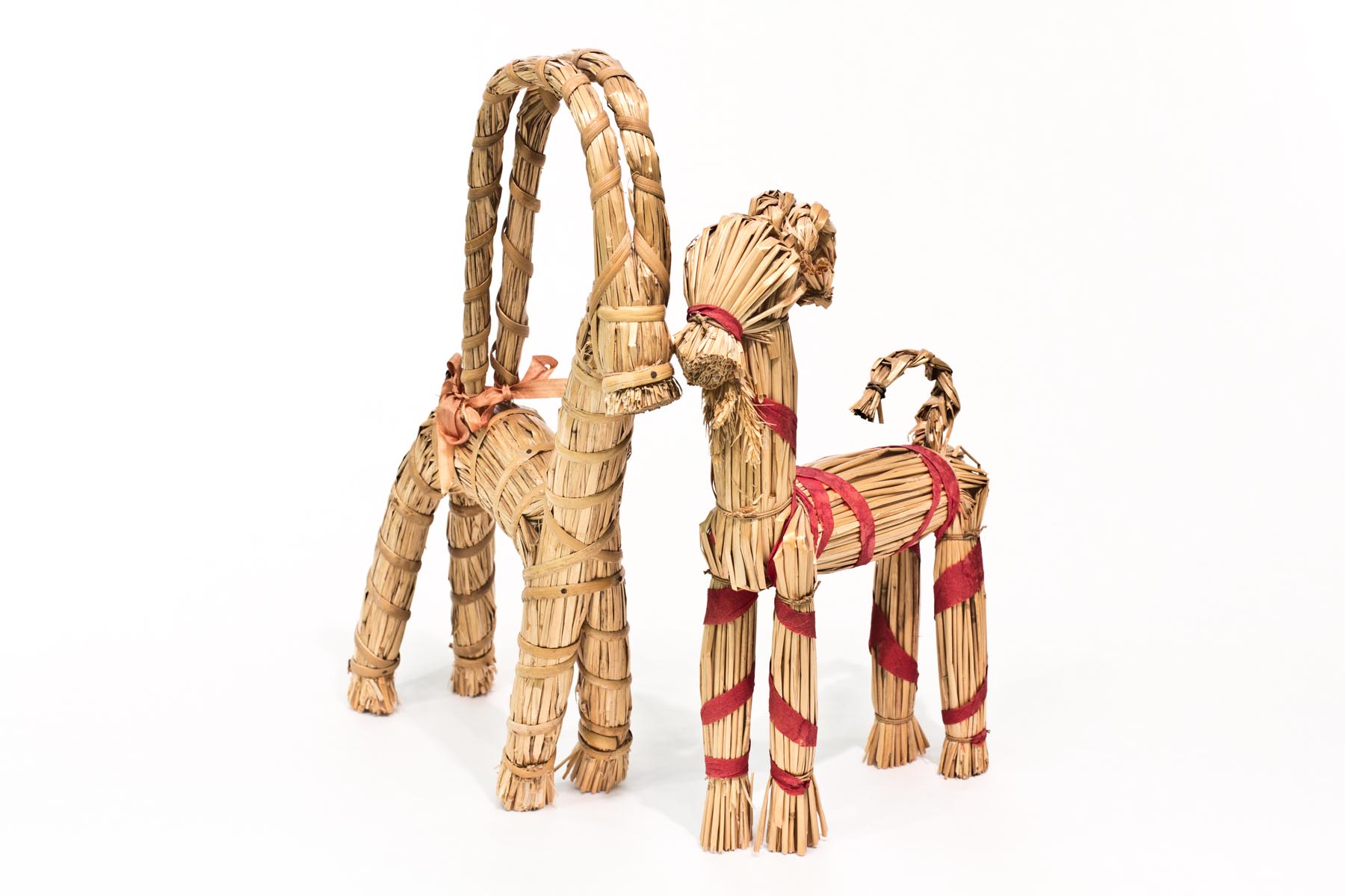 Straw models or Corn dollies Compton Verney