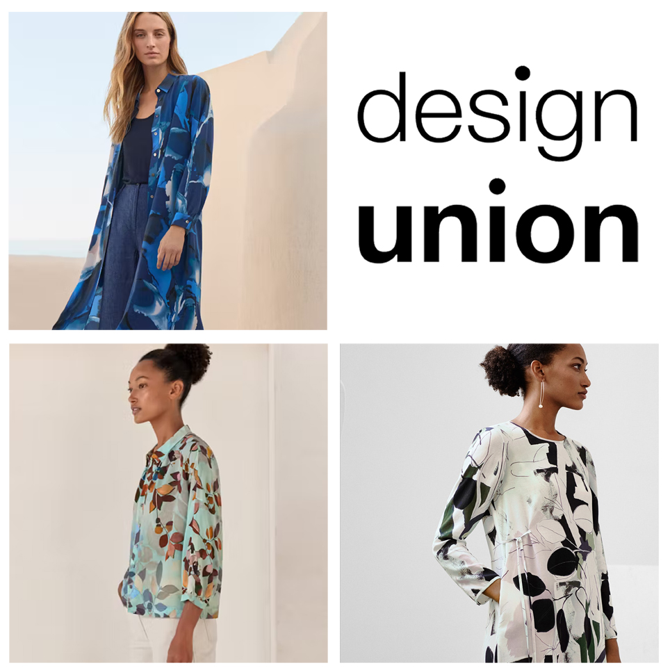 an image of print designs on the website of design union a textile print design studio in london