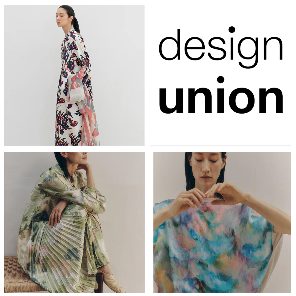 an image of print designs on the website of design union a textile print design studio in london