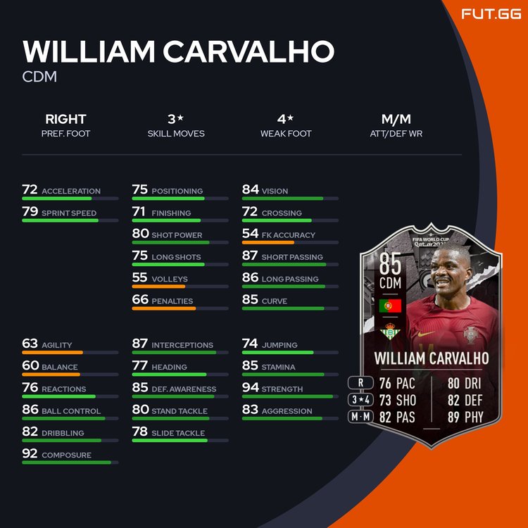 Carvalho Stats