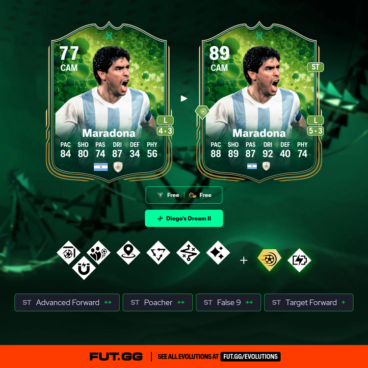 Diego&#x27;s Dream II Evolution