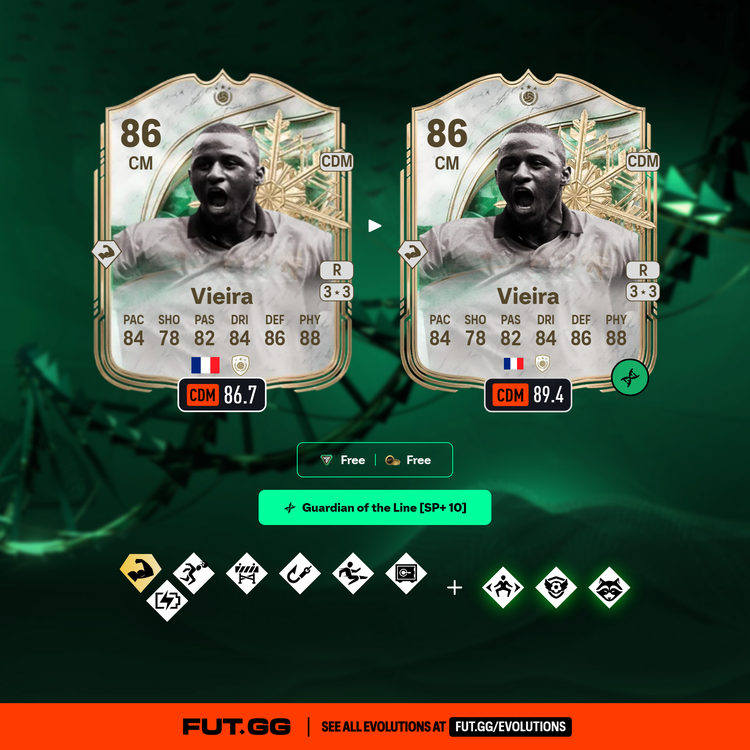 Baby Winter Wildcards Icon Patrick Vieira Guardian of the Line Evolution