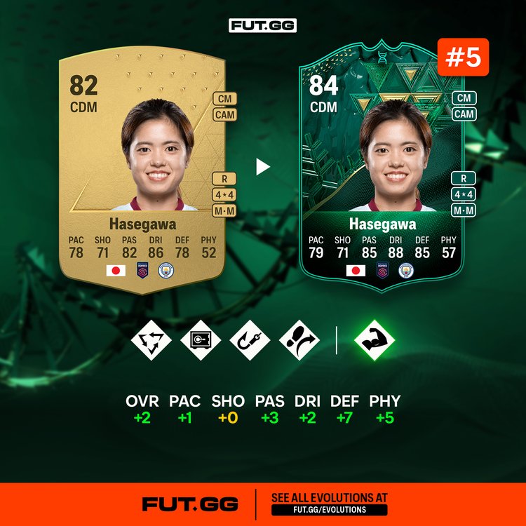 Hasegawa Like a Rock Evolutions