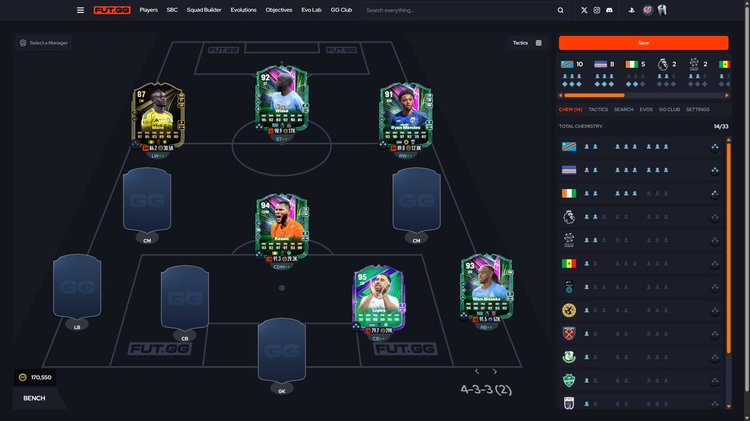Africa Completionist Objective Game 7-8 Squad