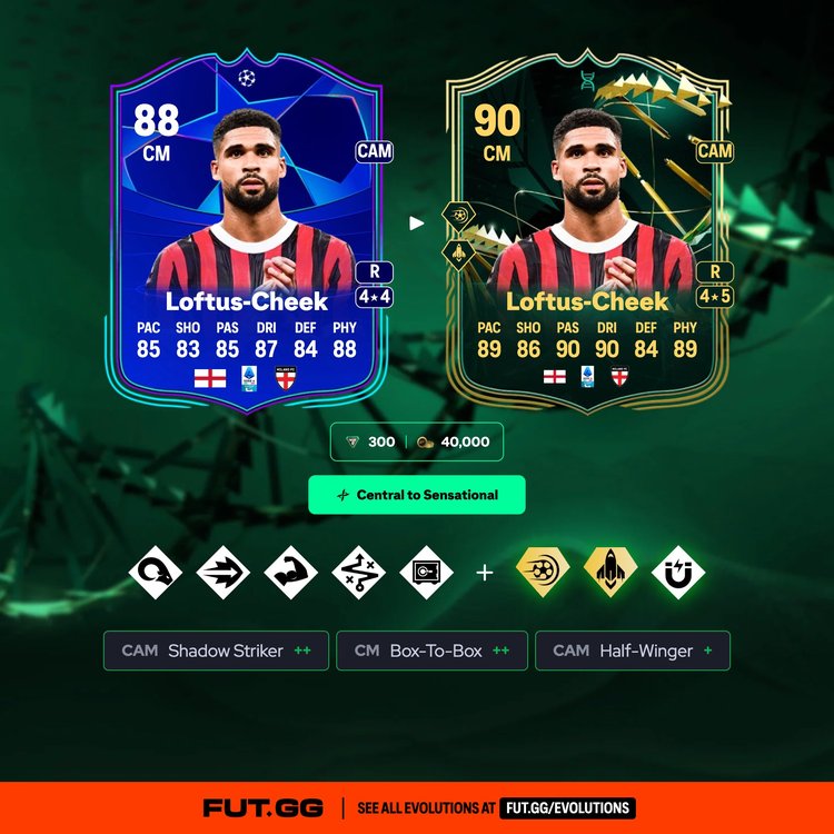 Loftus-Cheek Central to Sensational Evolution