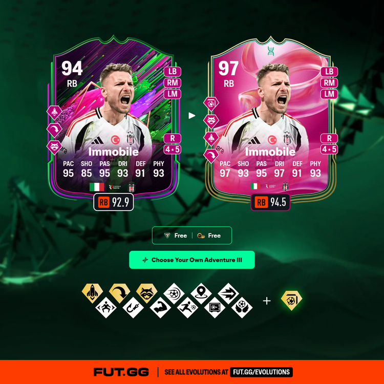 Immobile Choose Your Own Adventure Evolution