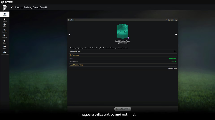 FC 25 Training Camp Notes 03