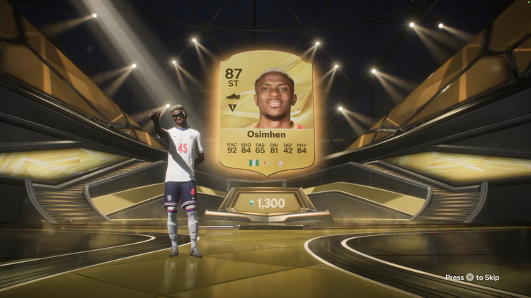 FC 27 Single Walkout Animtaion - Player Reveal