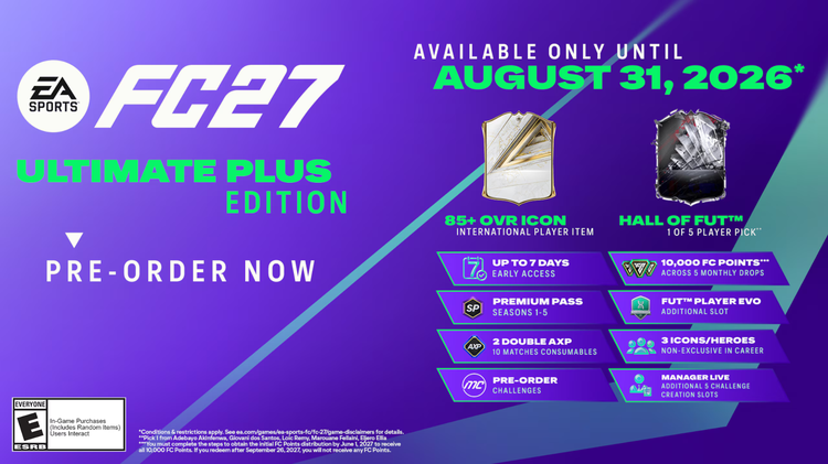 FC 27 Ultimate Edition Plus Information