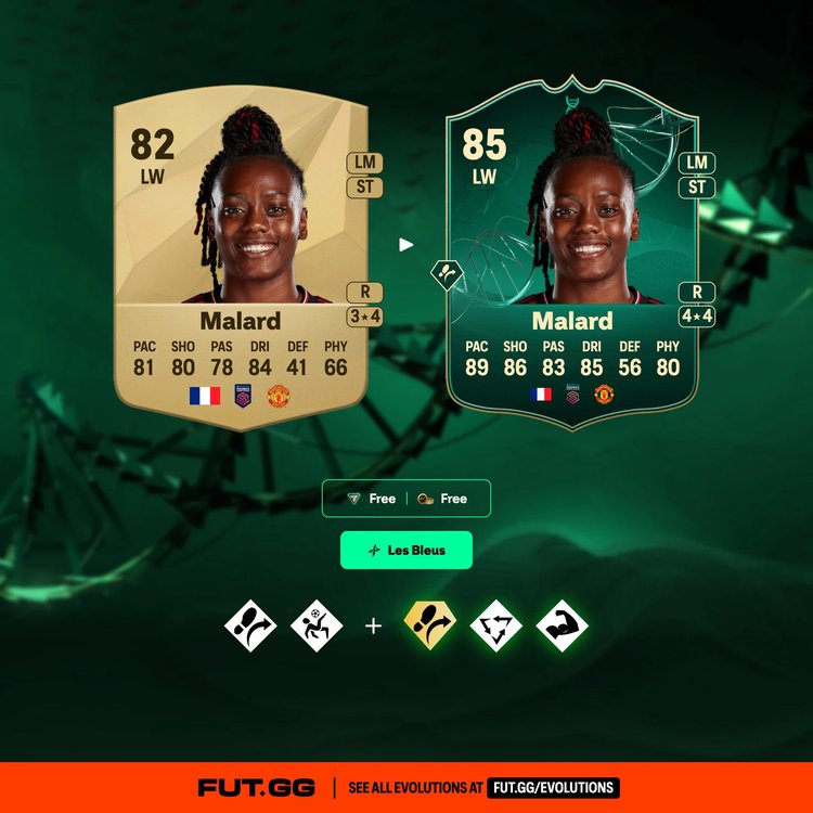 Malard Les Bleus Evolutions