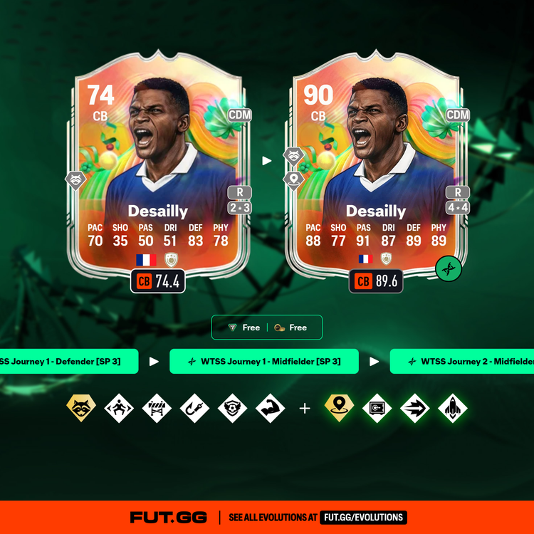 Marcel Desailly Hybrid World Tour Silver Stars Journey Evolution