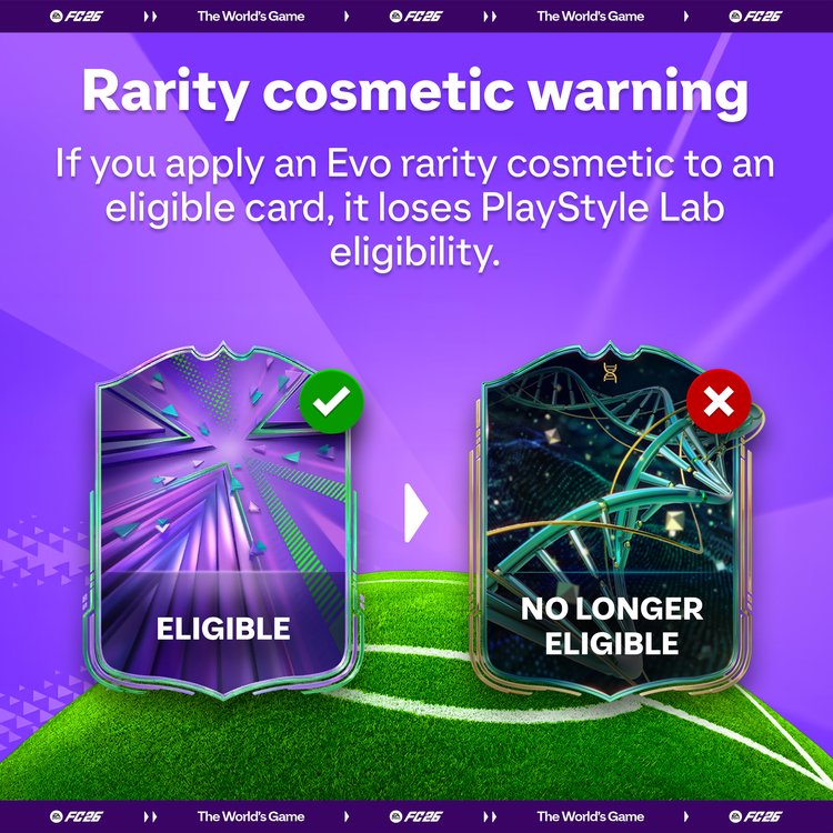 PlayStyles Lab Rarity Restriction