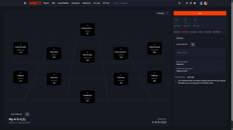 FC 26 4-5-1 Flat Pro Meta Tactics