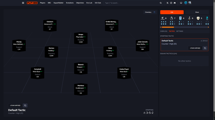 3-5-2 Meta Custom Tactics FC 26