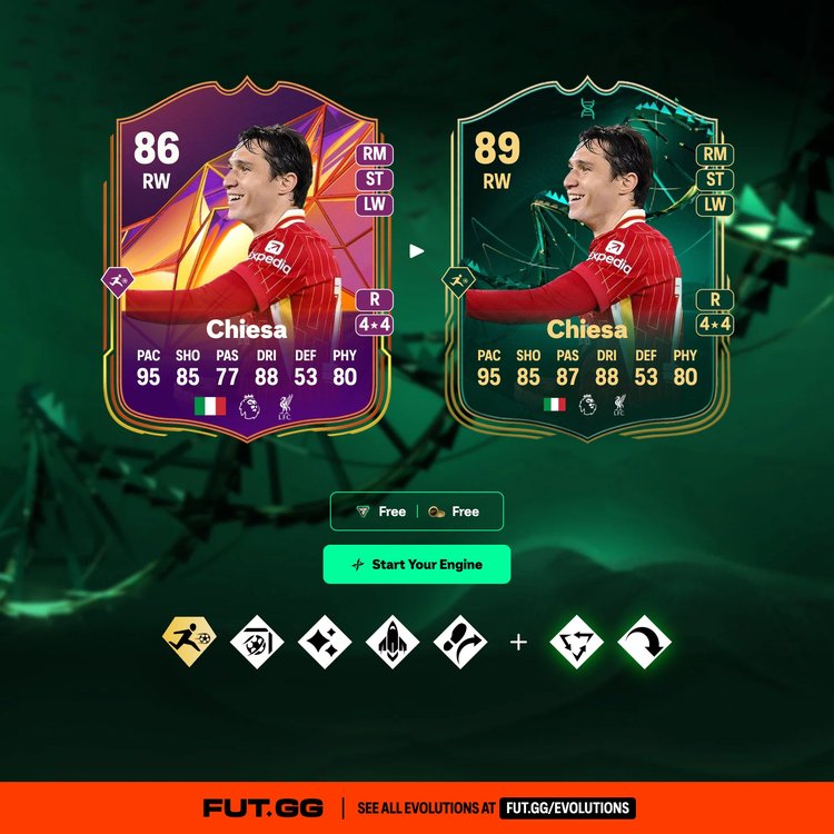 Chiesa Start Your Engine Evolution