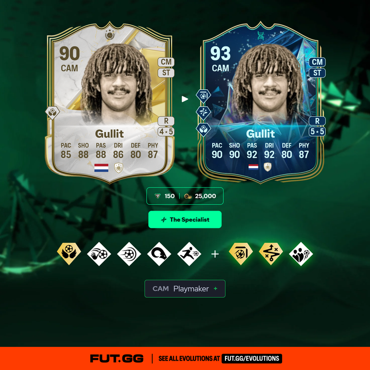 Gullit The Specialist Evolution