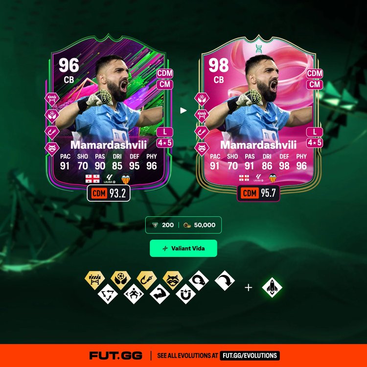 Mamardashvil Valiant Vida Evolution