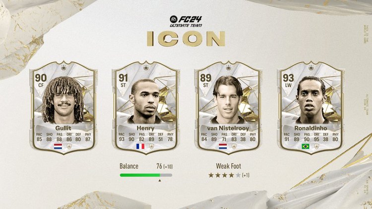 EA FC 24 Icons: All confirmed legends of the game