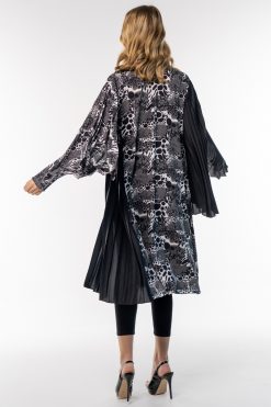 MBQ 000045 4 Mustard Pleated bell sleeves