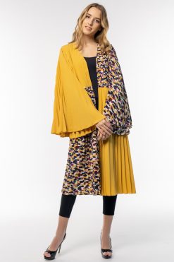 MBQ 000046 3 Polka Puffed Sleeves Cape