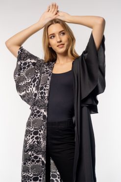 MBQ 000048 3 Blue Ruffled Sleeves