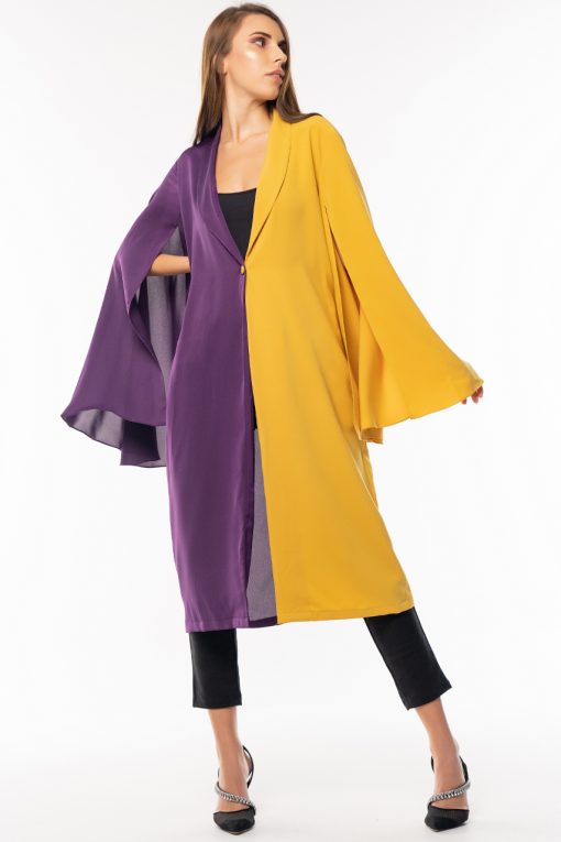 Flared Sleeves Cape