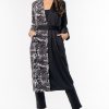 Black Cuff Sleeves Cape