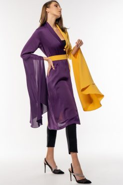 MBQ 000070 3 Flared Long Sleeve Cape