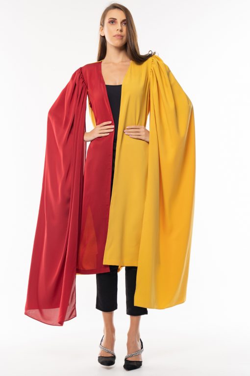 Puff Long Sleeves Cape