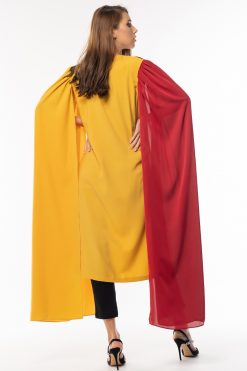 MBQ 000075 3 Puff Long Sleeves Cape