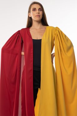MBQ 000075 4 Puff Long Sleeves Cape