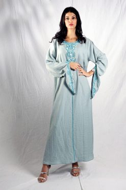 SK 000003 3 Tiffany Blue Jalabiya